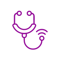 A stethoscope icon.